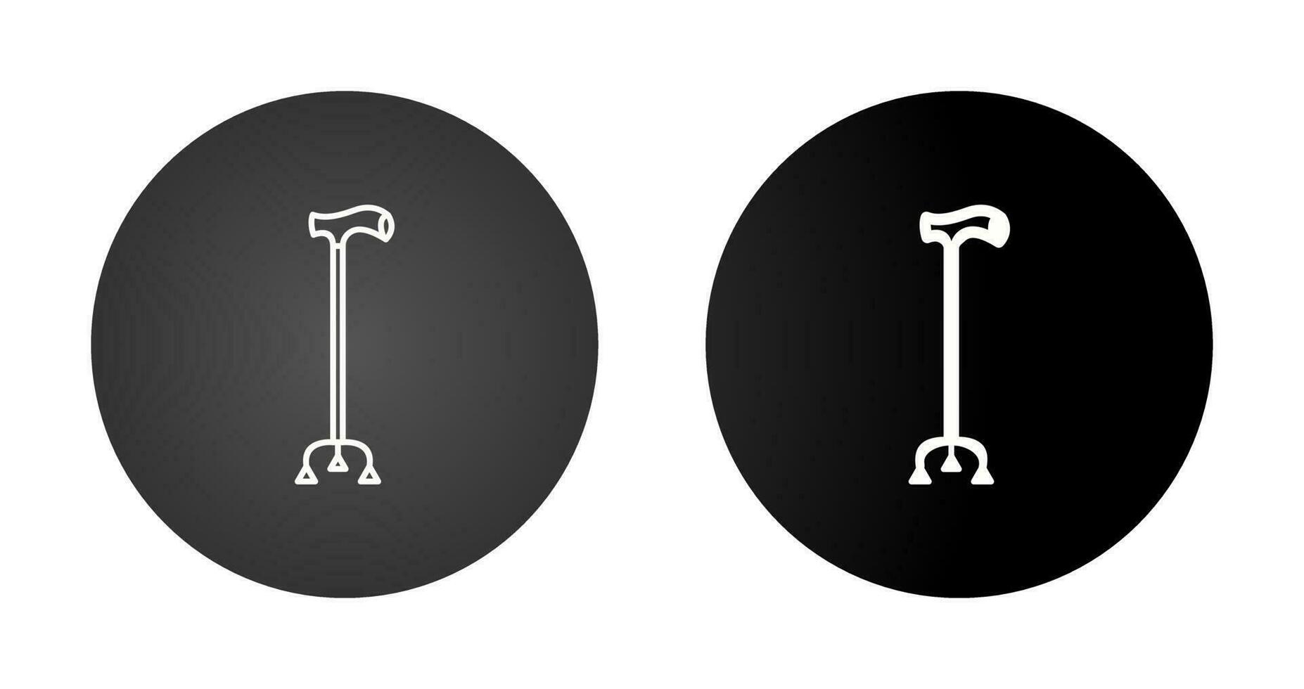 Walking Stick Vector Icon