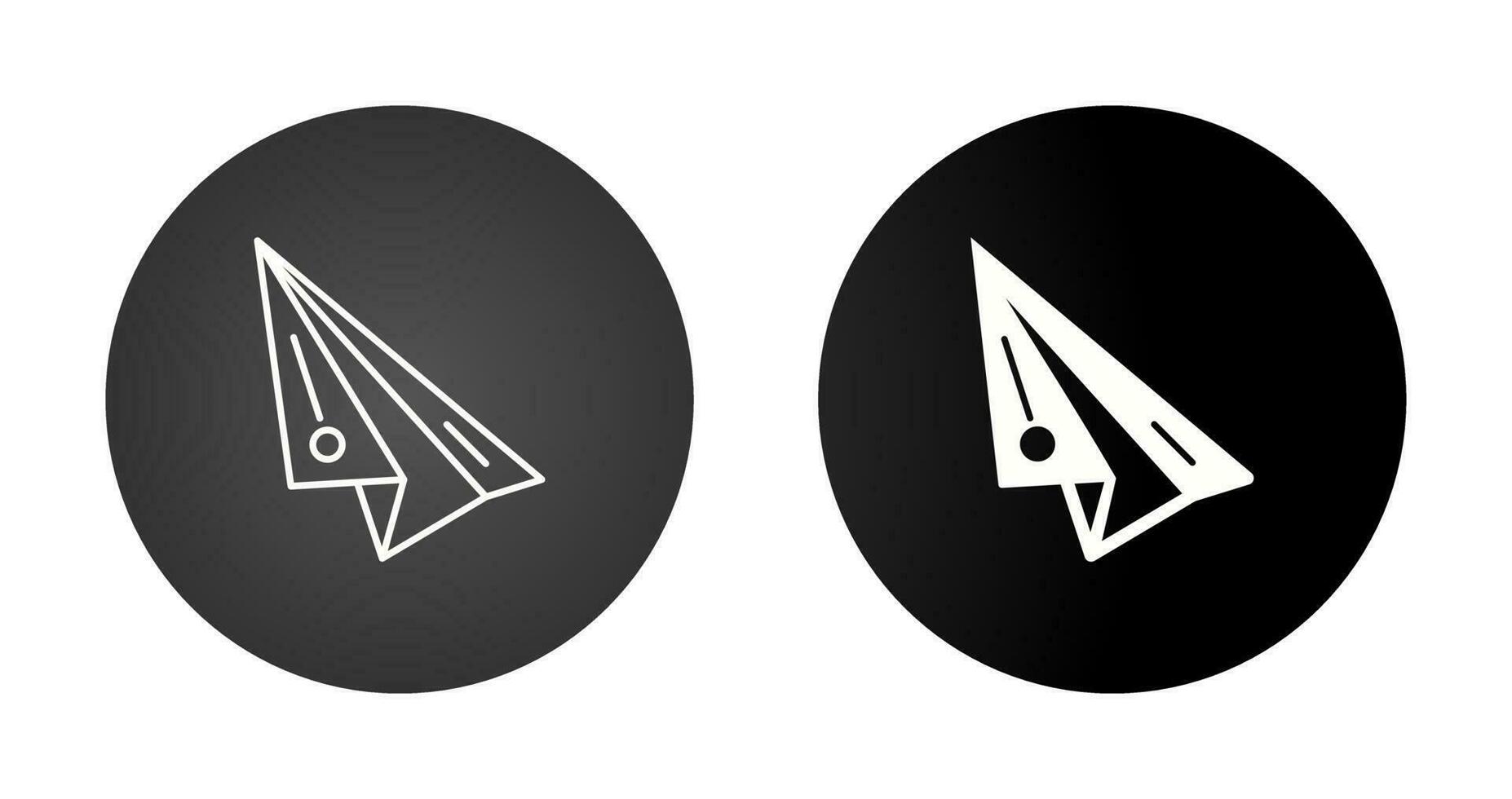 Paper Plane Vector Icon