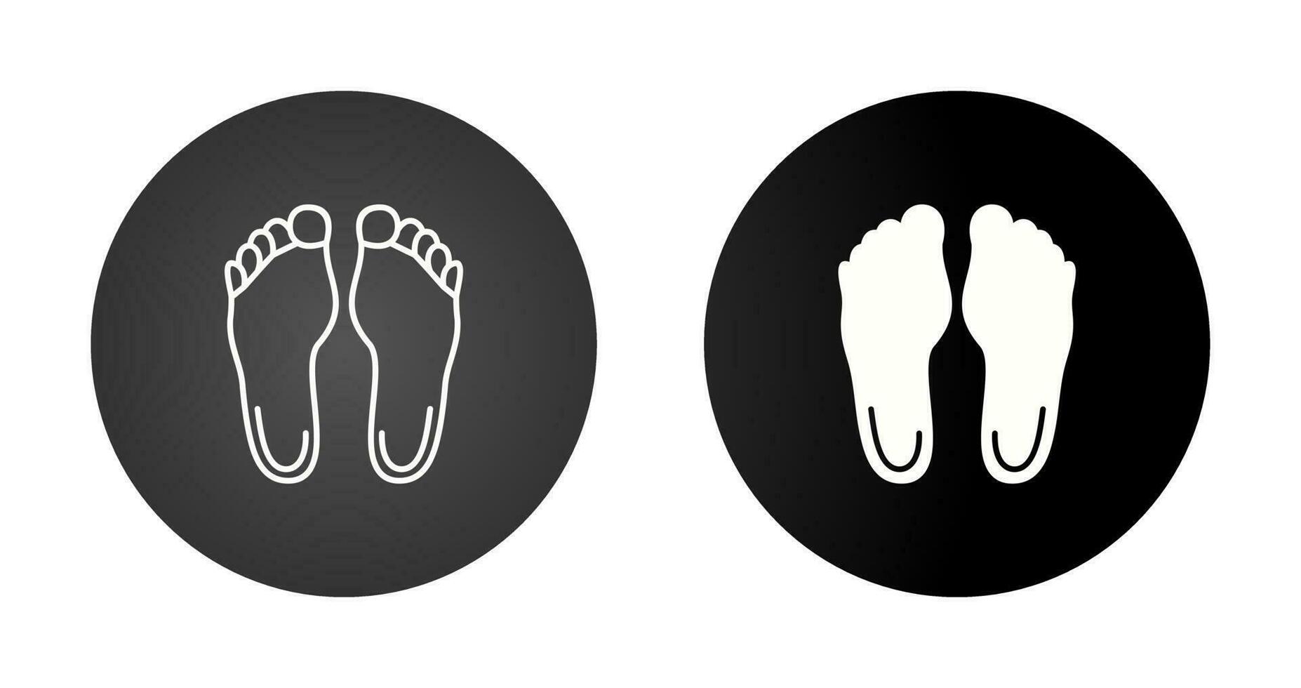 Feet Vector Icon