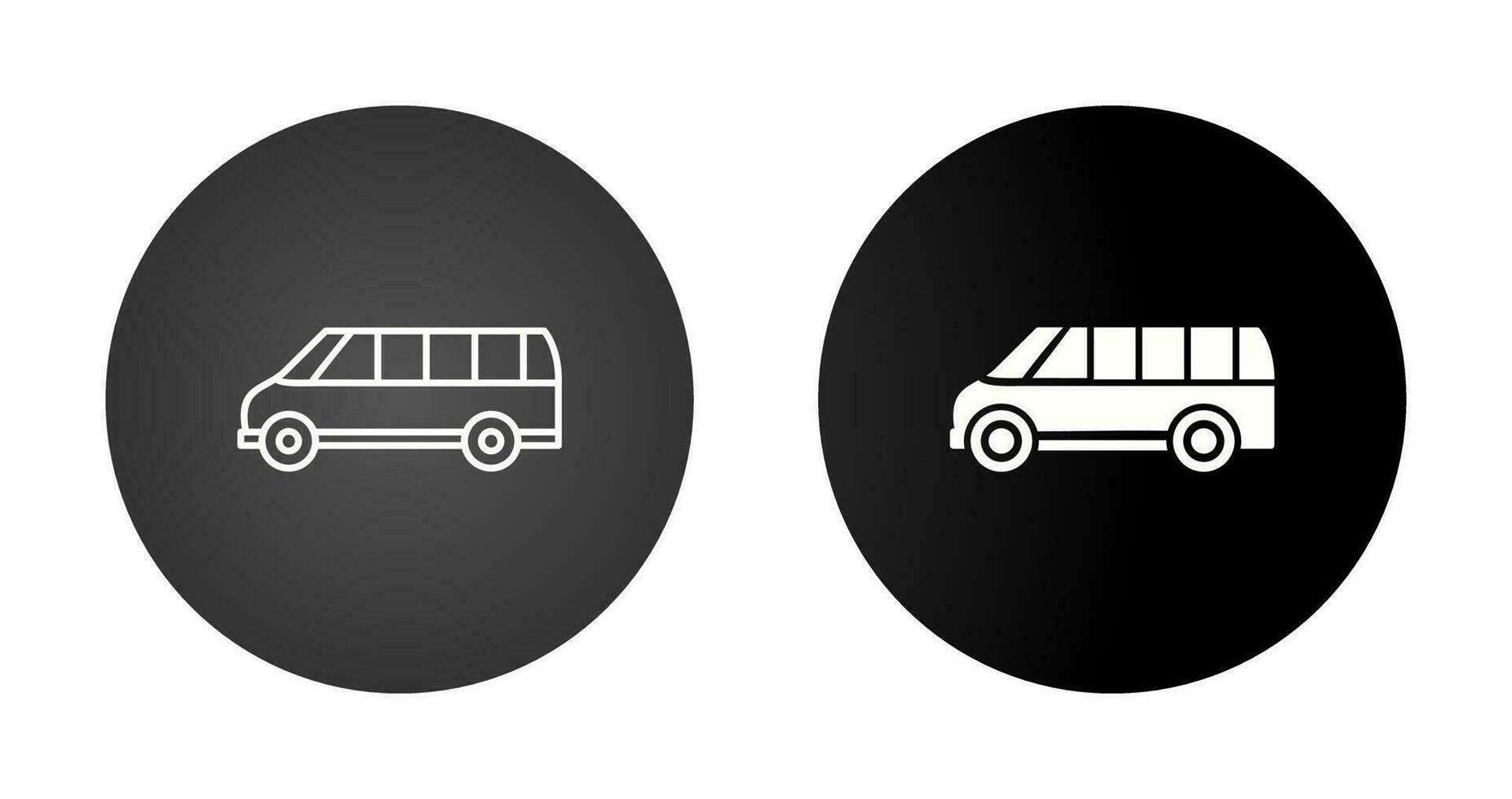 Delivery Bus Vector Icon