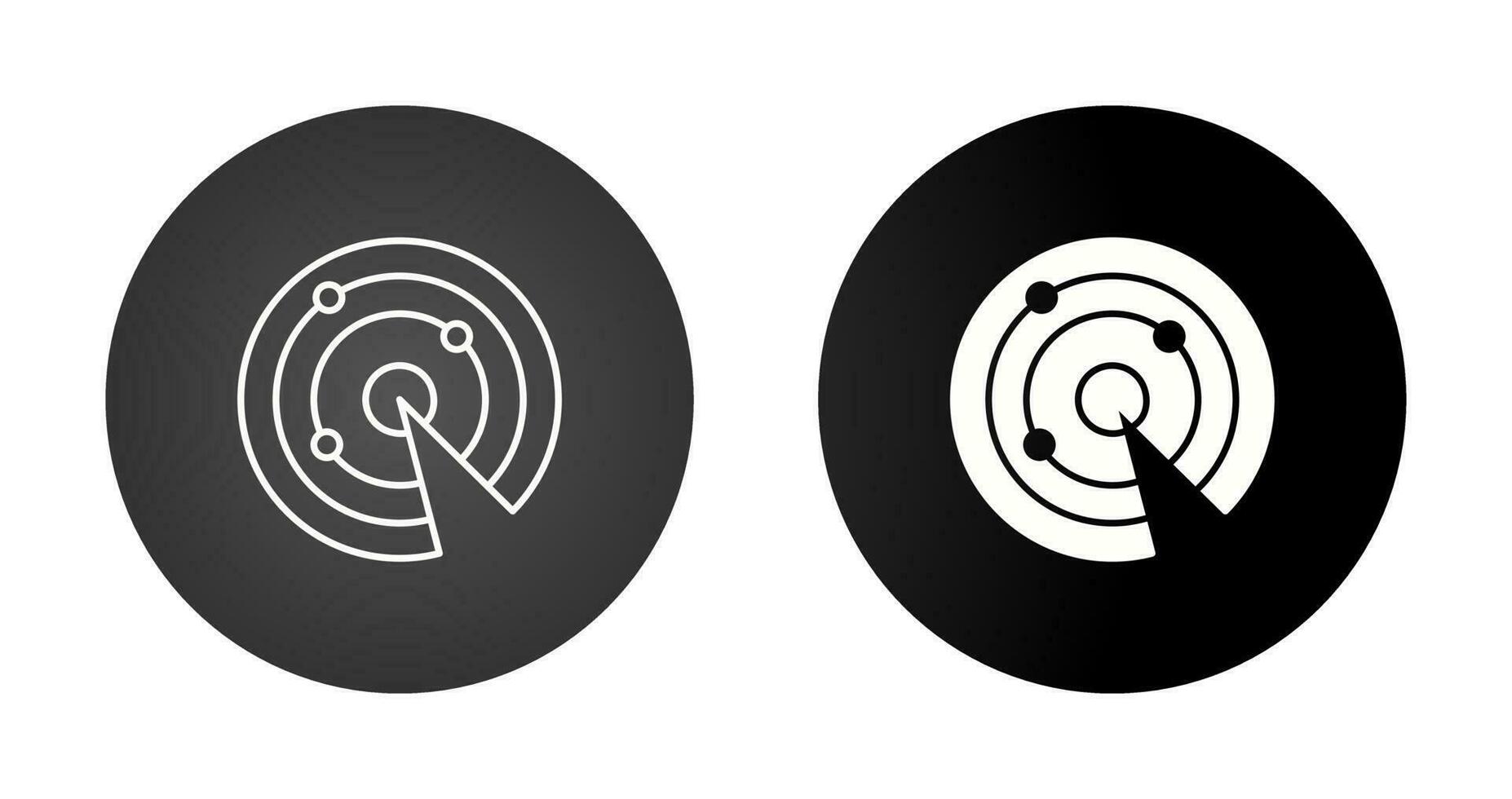 Radar Vector Icon