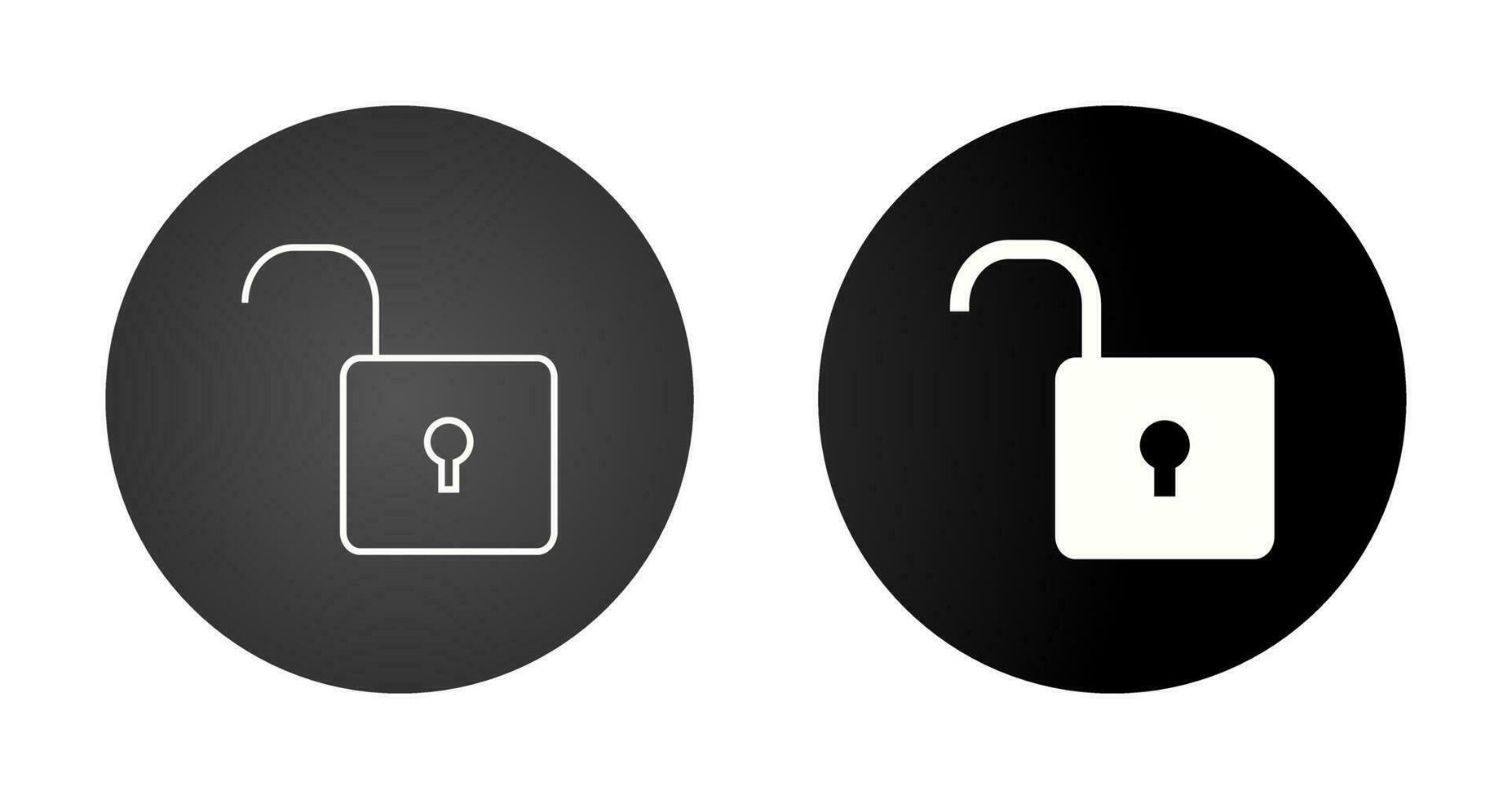 Unlock Vector Icon