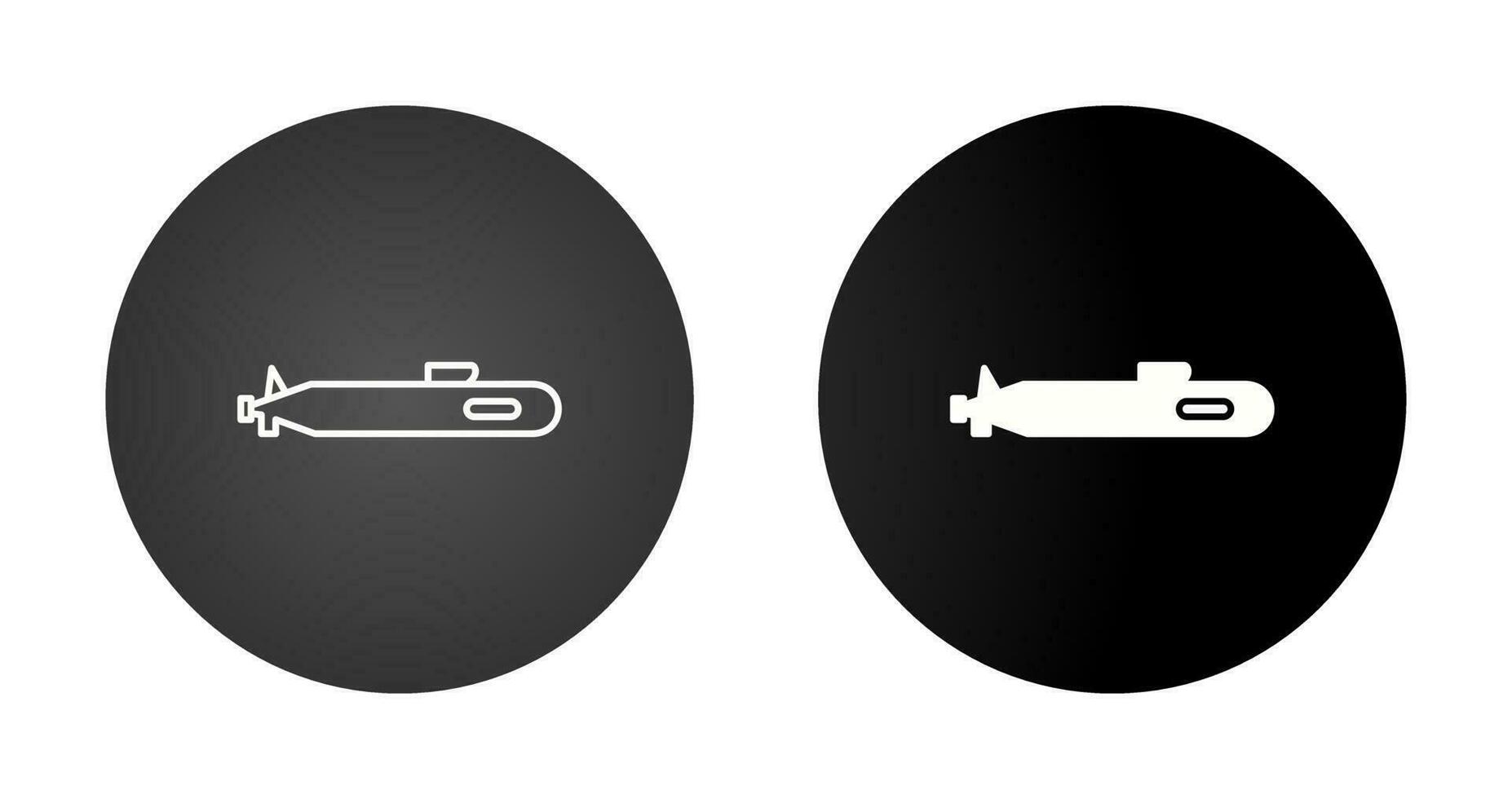 Submarine Vector Icon