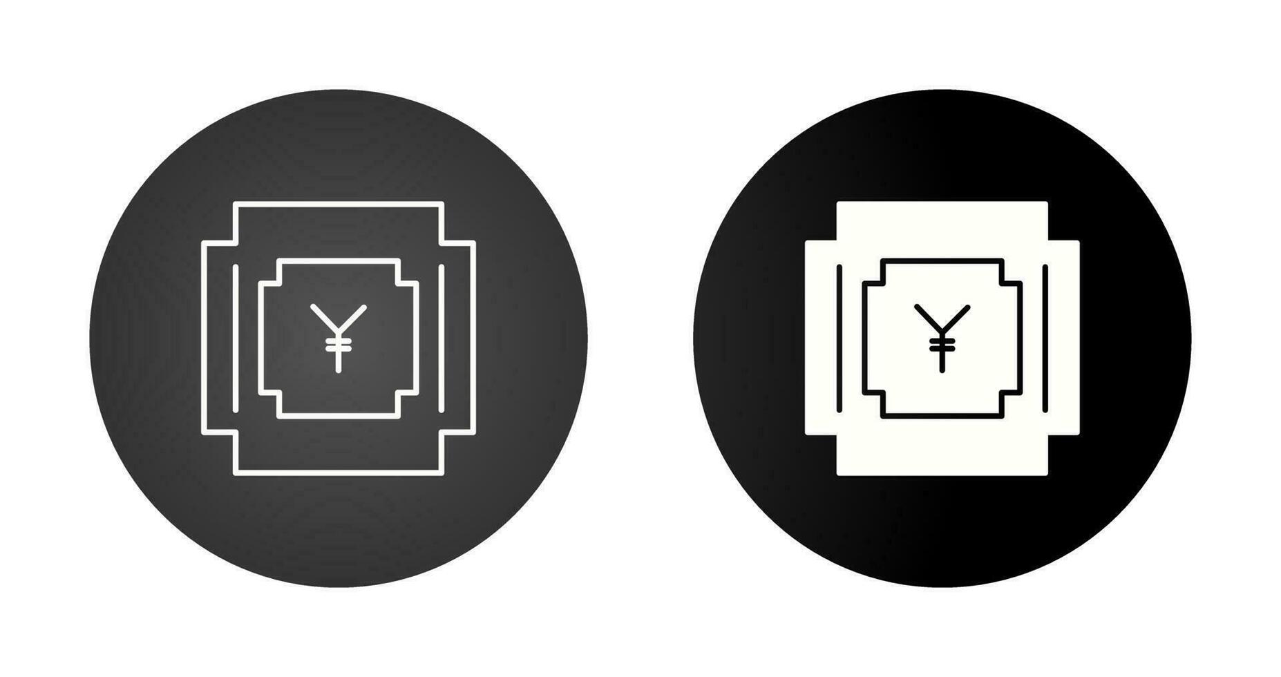Yen Symbol Vector Icon