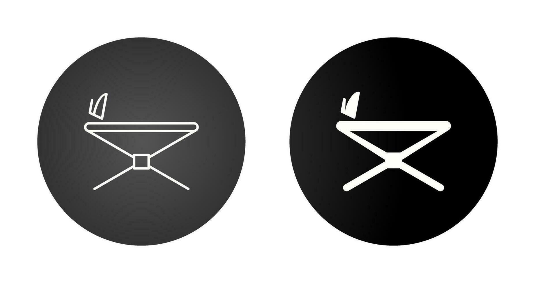 Iron Stand Vector Icon