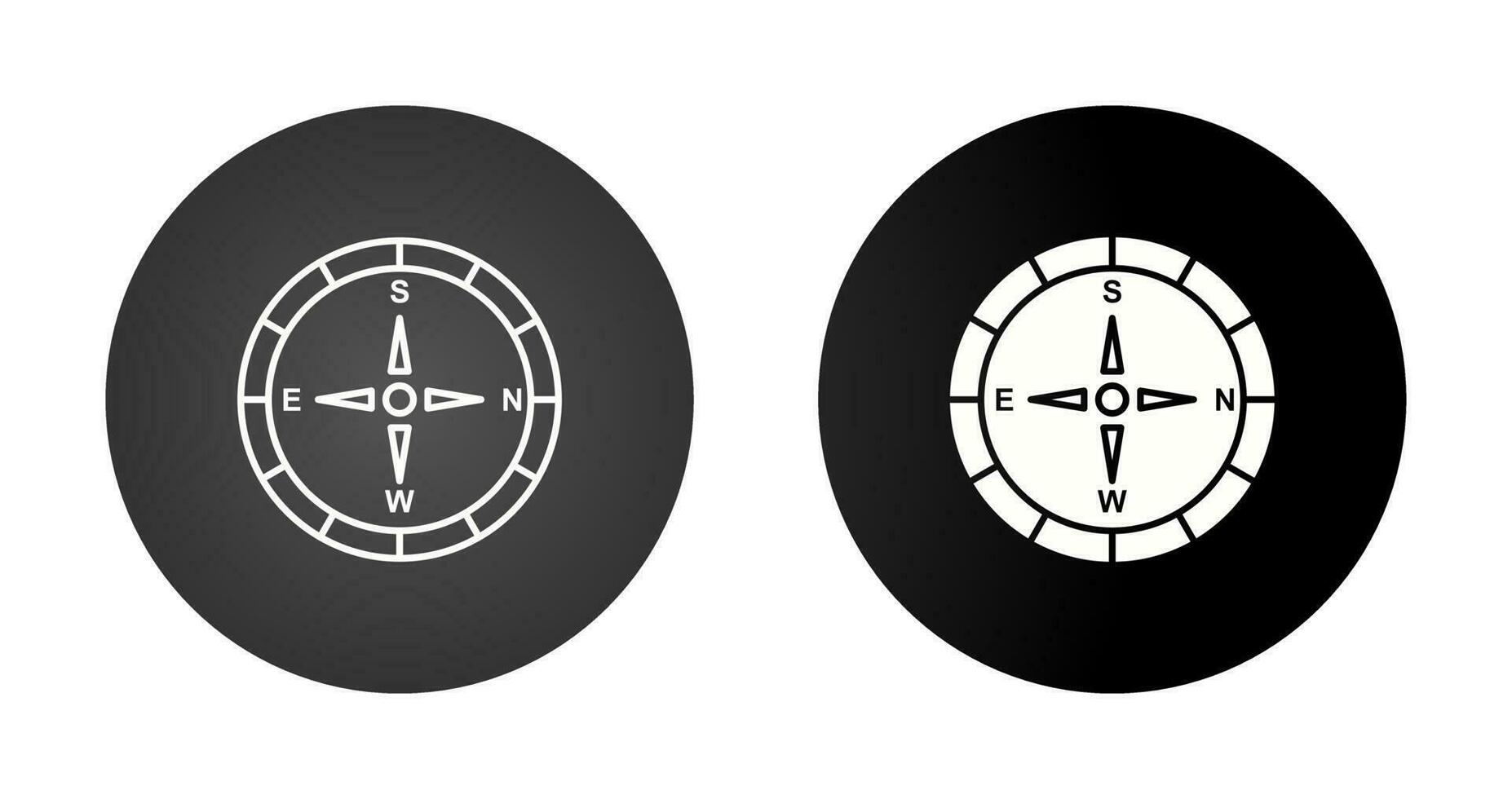 Compass Vector Icon