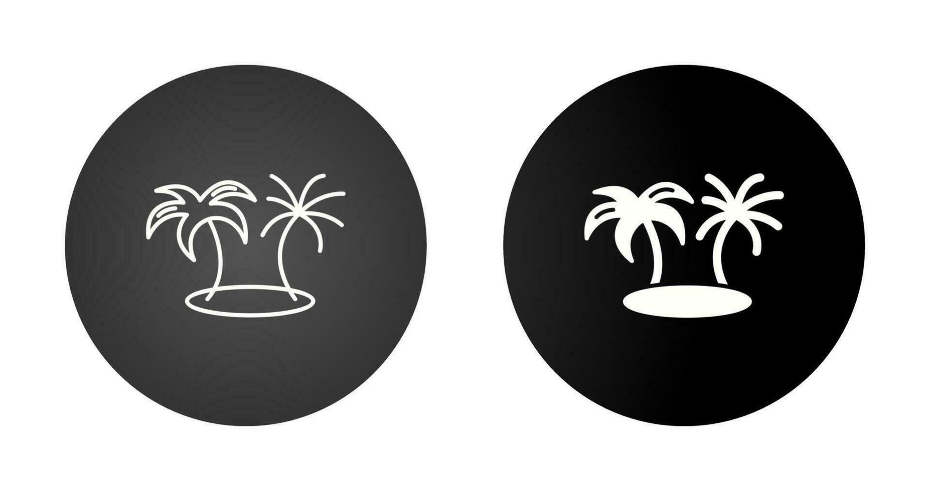 Island Vector Icon
