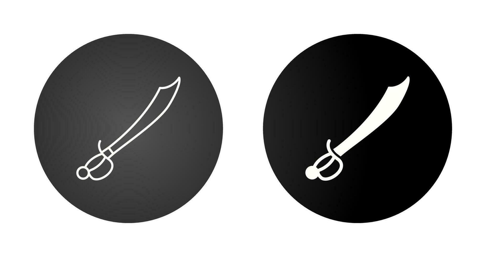 Pirate Sword Vector Icon