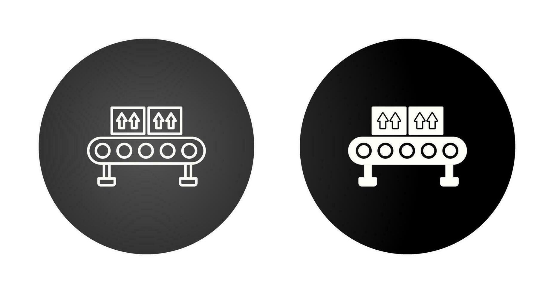 Assembly Line Vector Icon