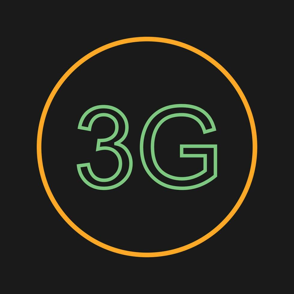 3G Vector Icon