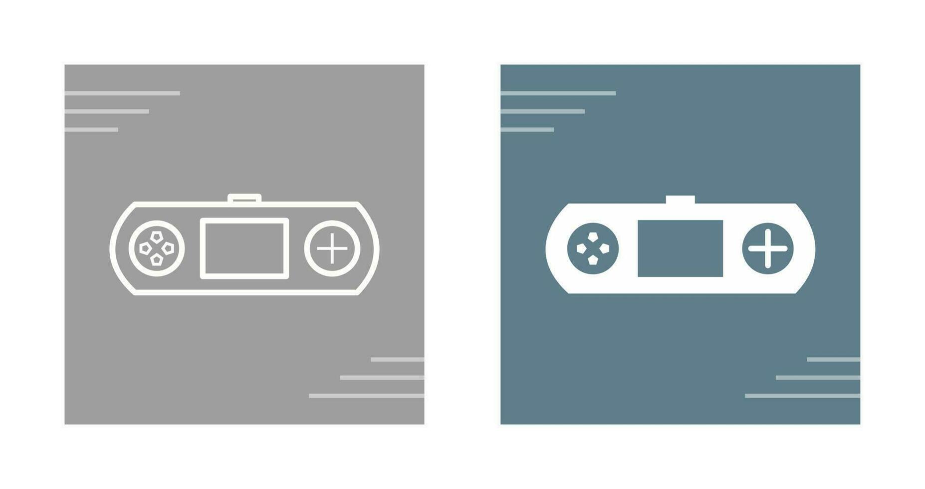 icono de vector de consola de juegos