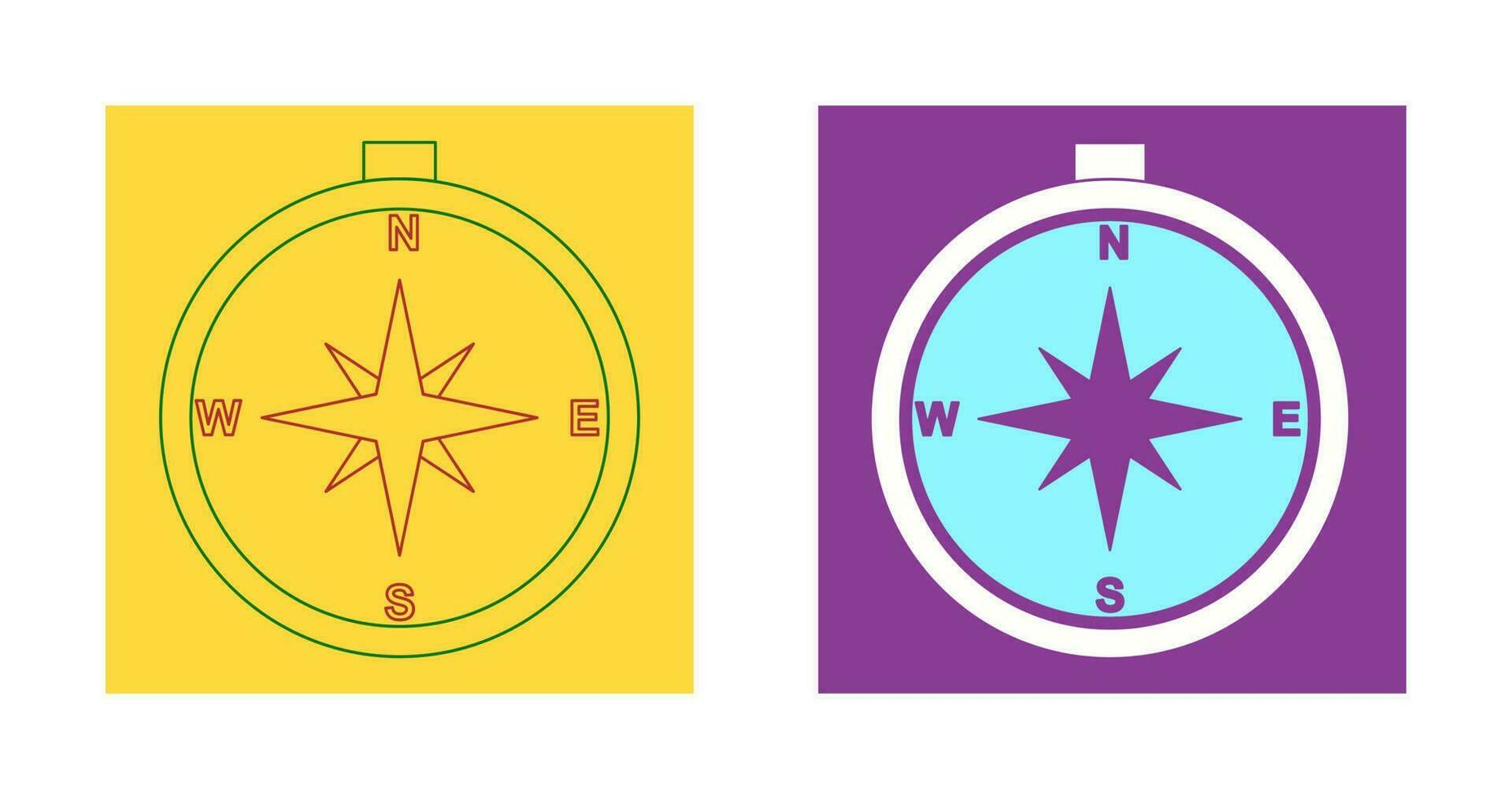 Compass Vector Icon