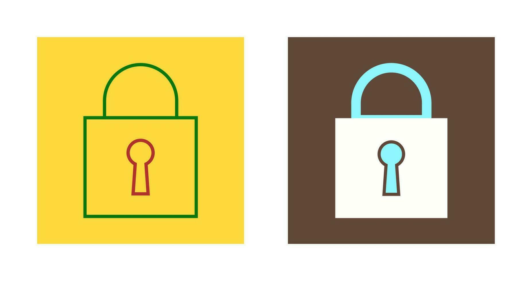 Closed Padlock Vector Icon