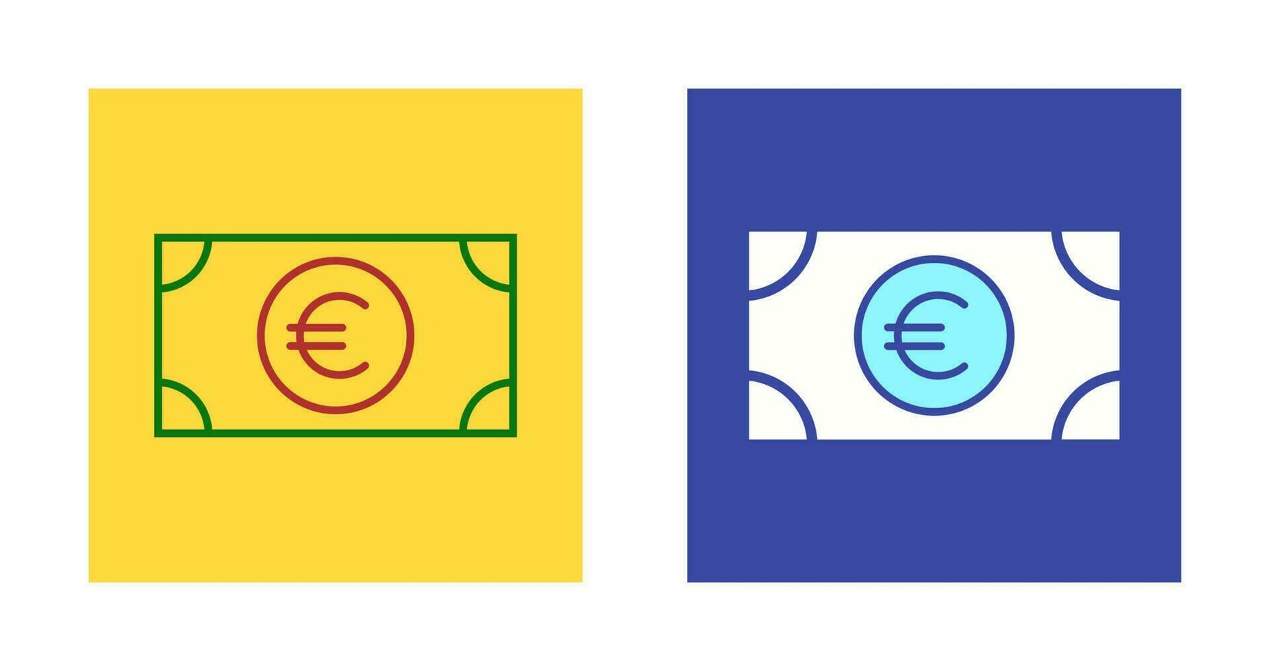 icono de vector de euro