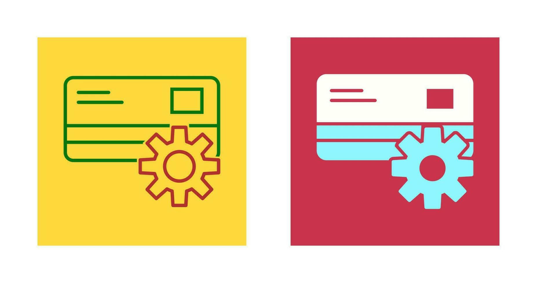 Payment Setting Vector Icon