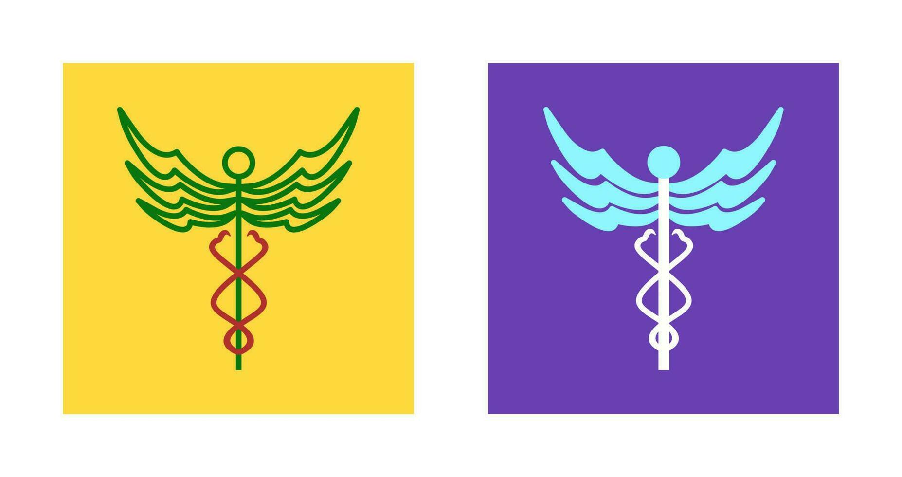 Caduceus Vector Icon