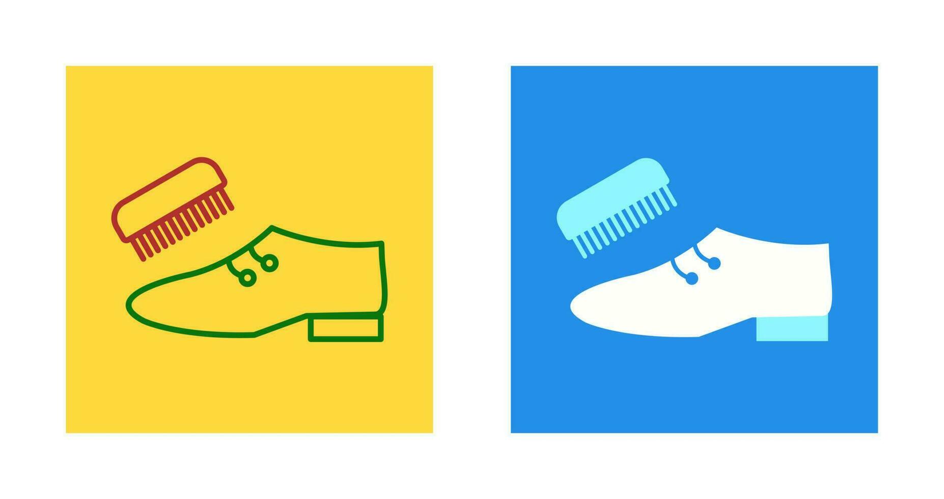 Shoe Polishing Vector Icon