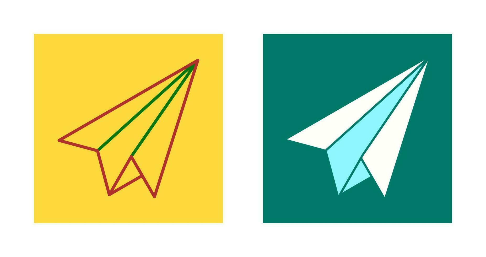 Paper Plane Vector Icon