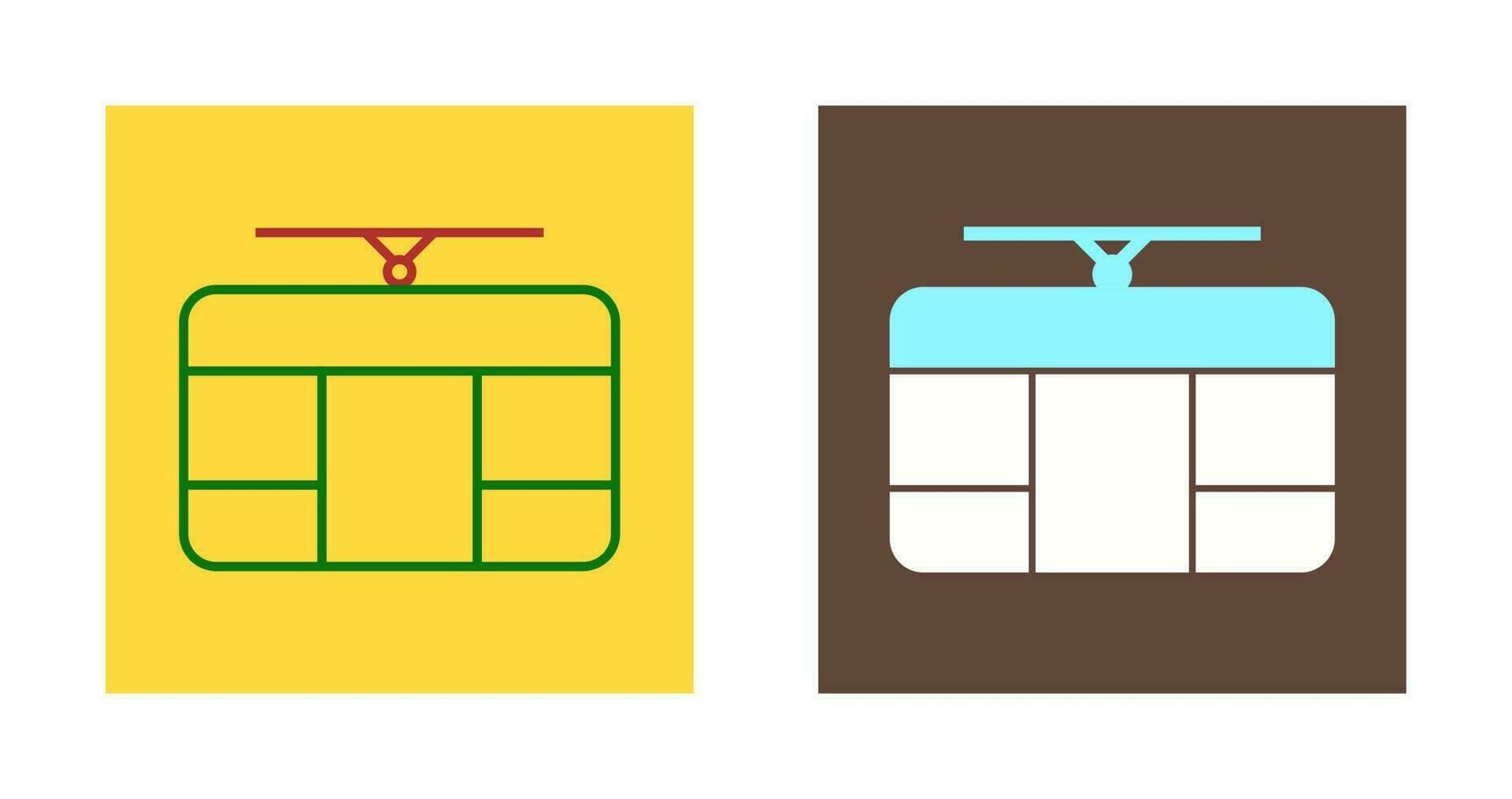 Cable Car Vector Icon