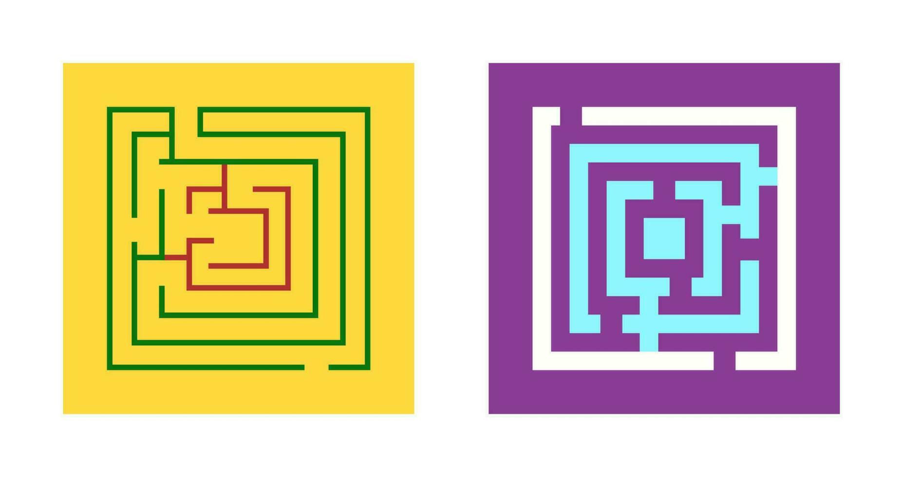 Maze Vector Icon