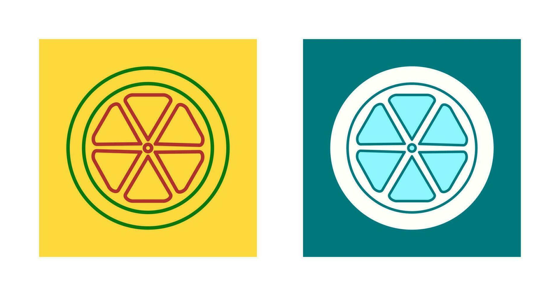 Orange slice Vector Icon