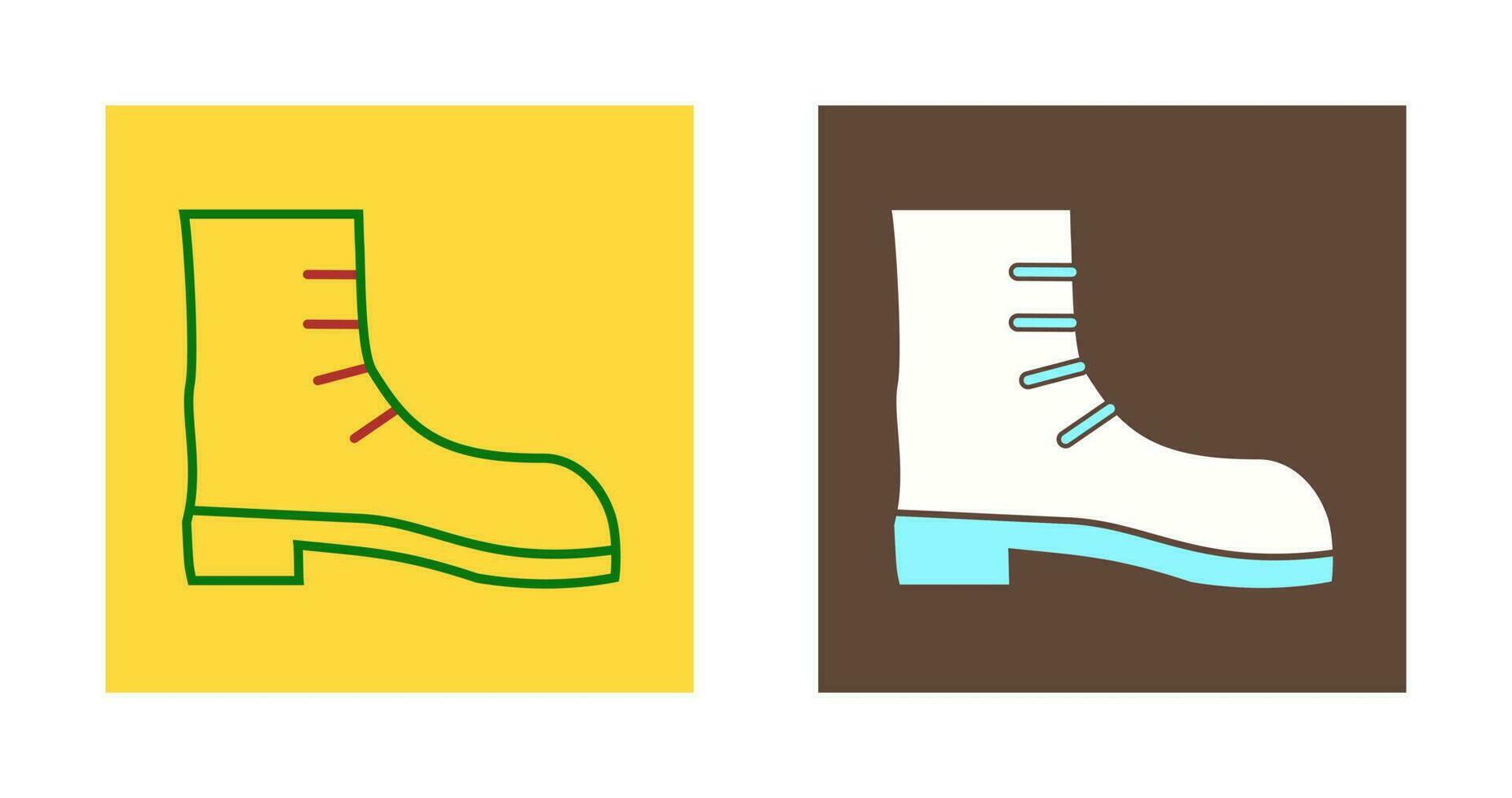 Camping Boot Vector Icon