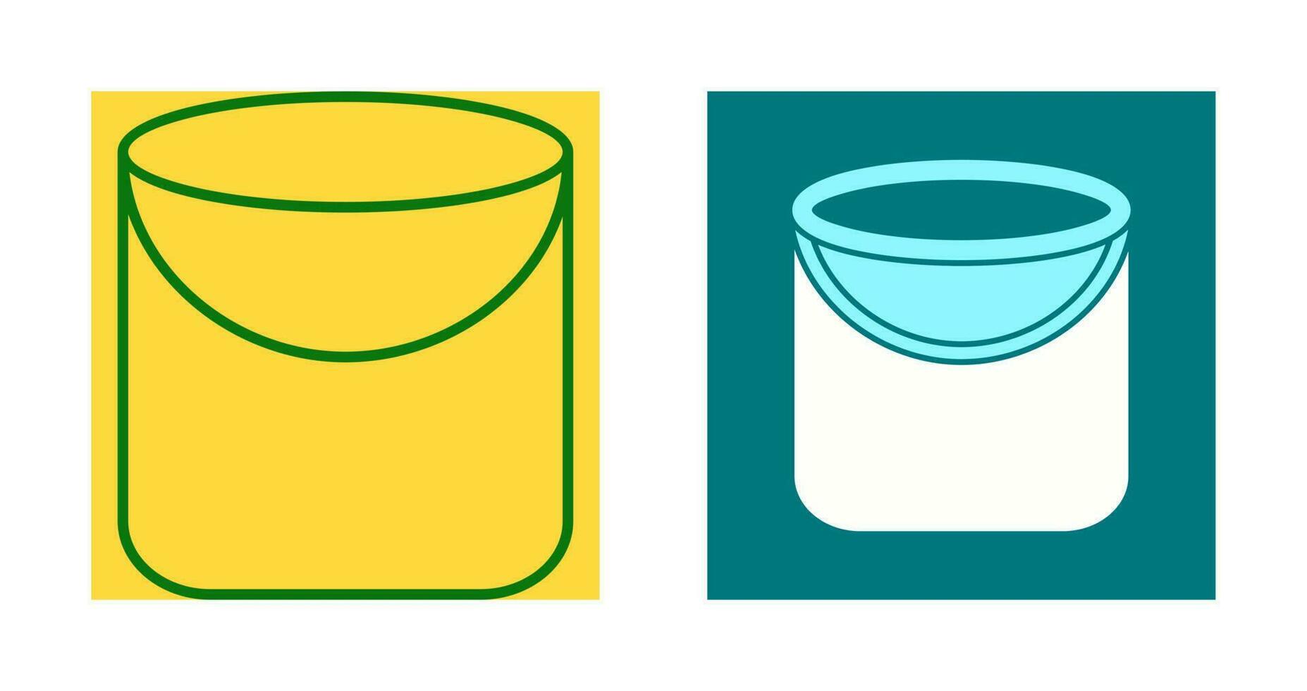 Sand bucket Vector Icon