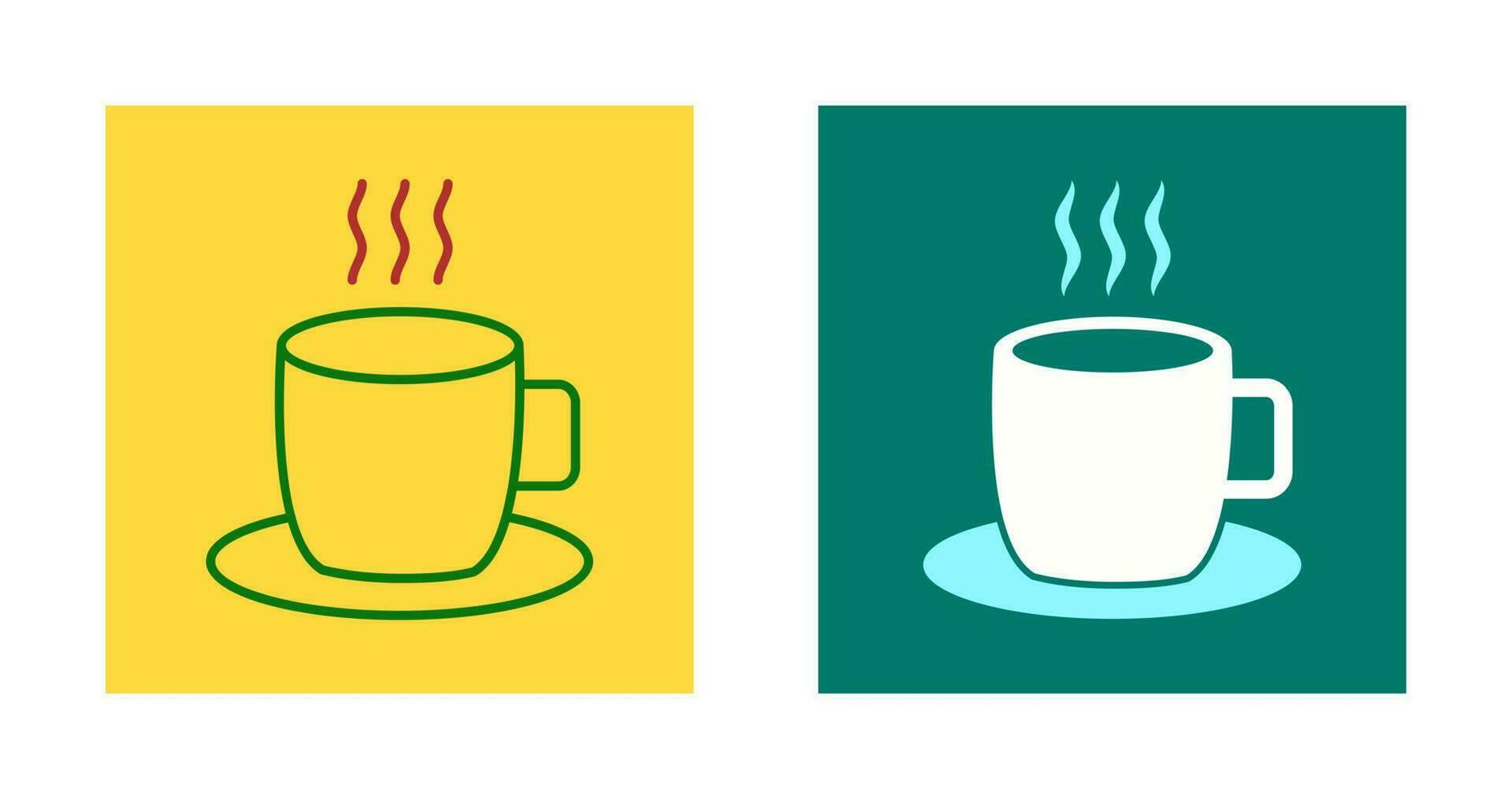 Hot Coffee Vector Icon