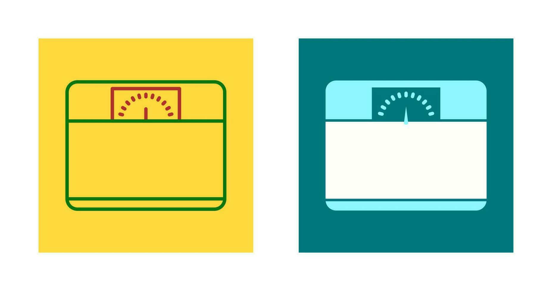 Weighing Machine Vector Icon