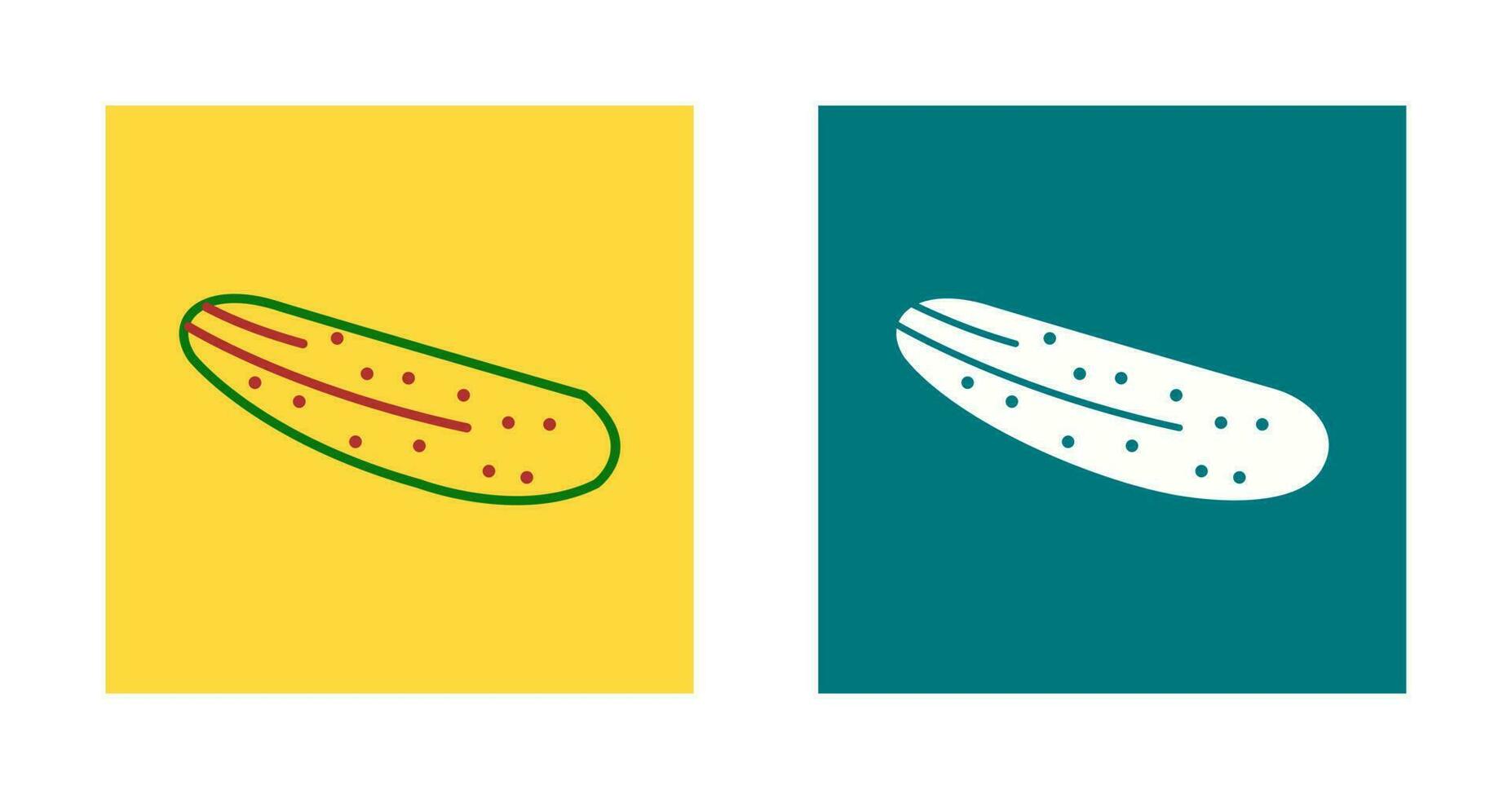 Cucumber Vector Icon
