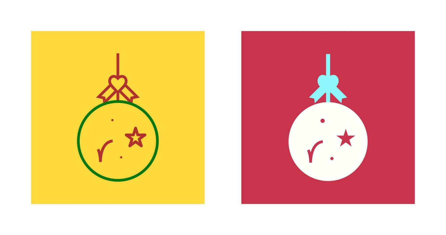 Christmas Ball Vector Icon