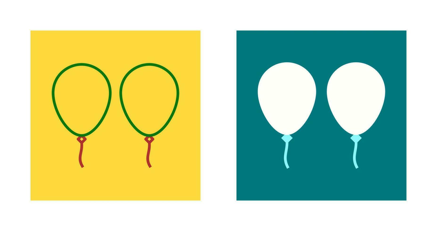 Balloons Vector Icon