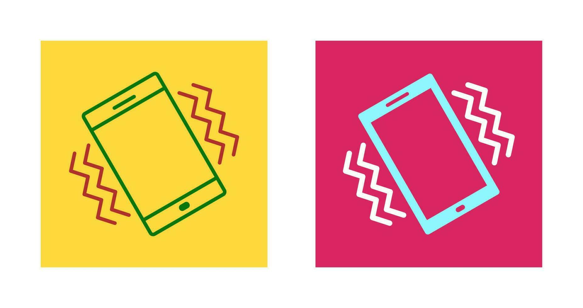 Vibration mode Vector Icon