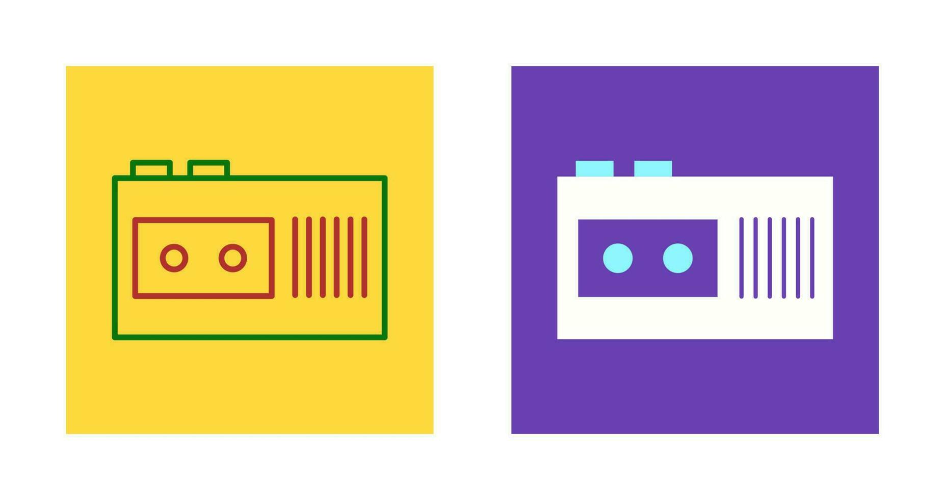 Tape Recorder Vector Icon