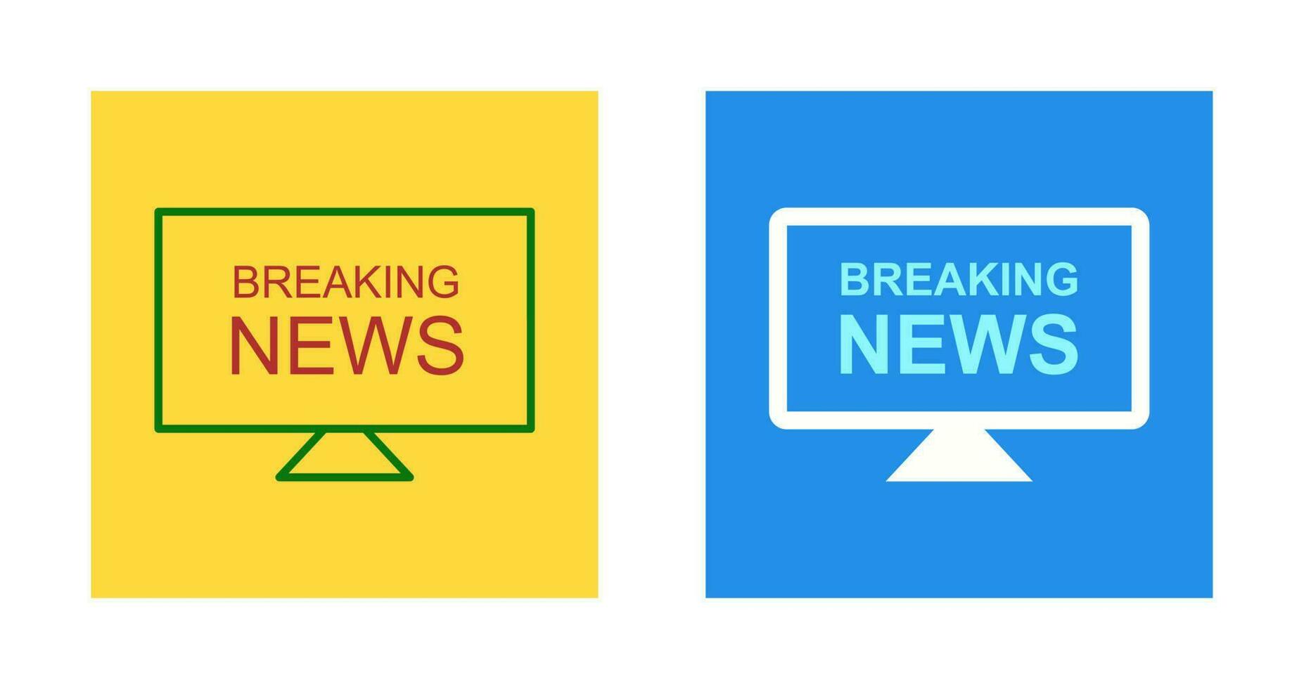 Anchors on News Desk Vector Icon