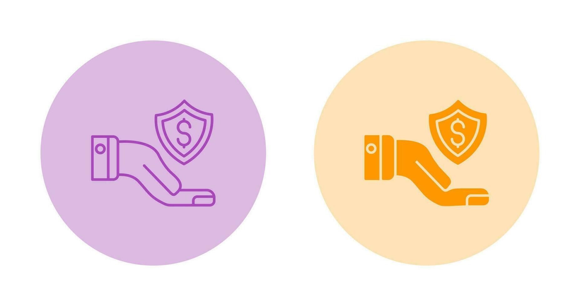 Secure Donation Vector Icon