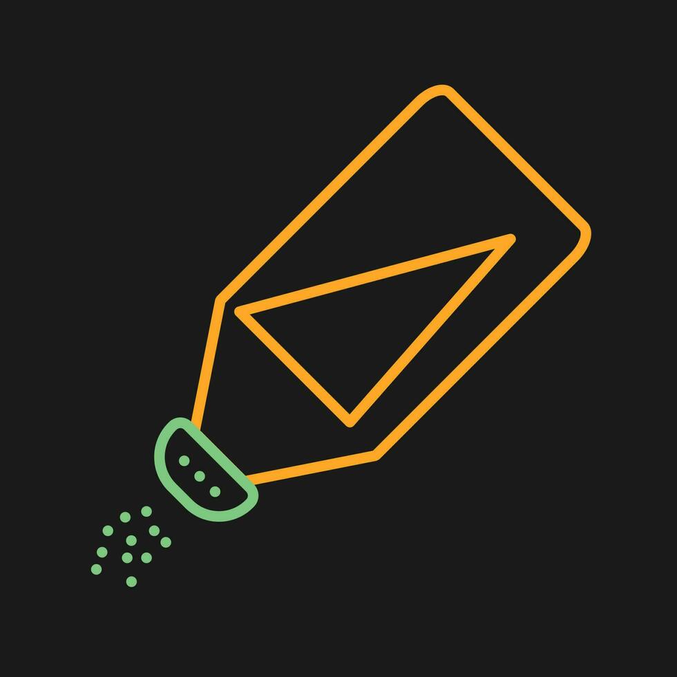 Salt bottle Vector Icon