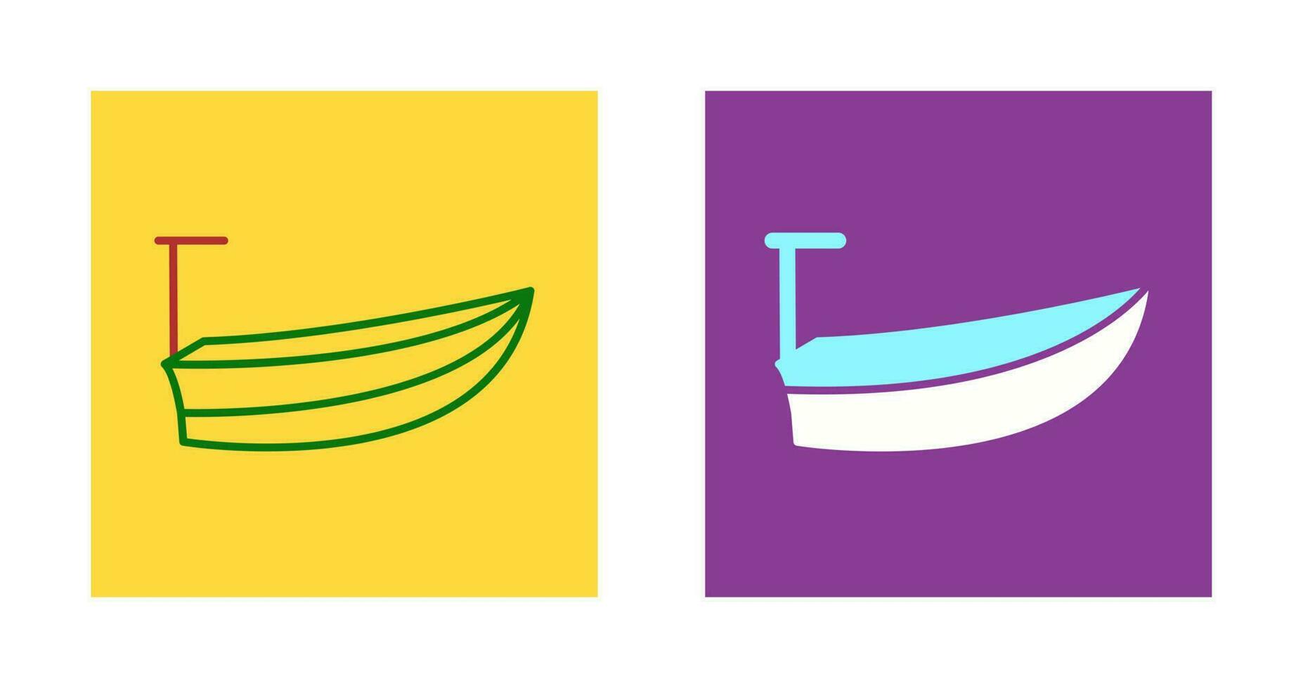 Small Boat Vector Icon