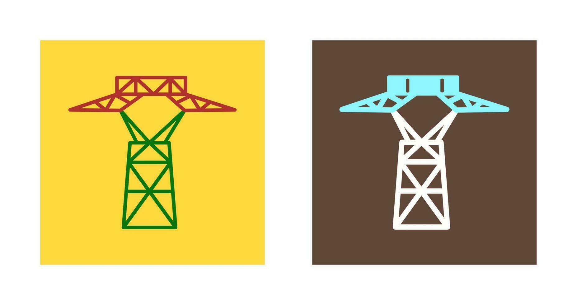 Power Line Vector Icon