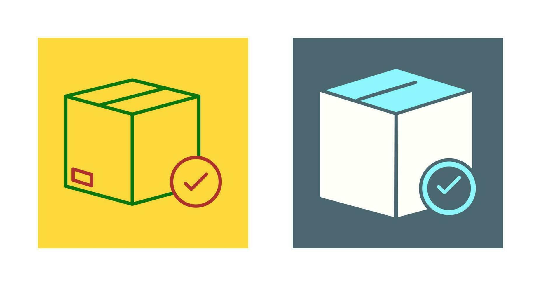 Valid Delivery of Packag Vector Icon