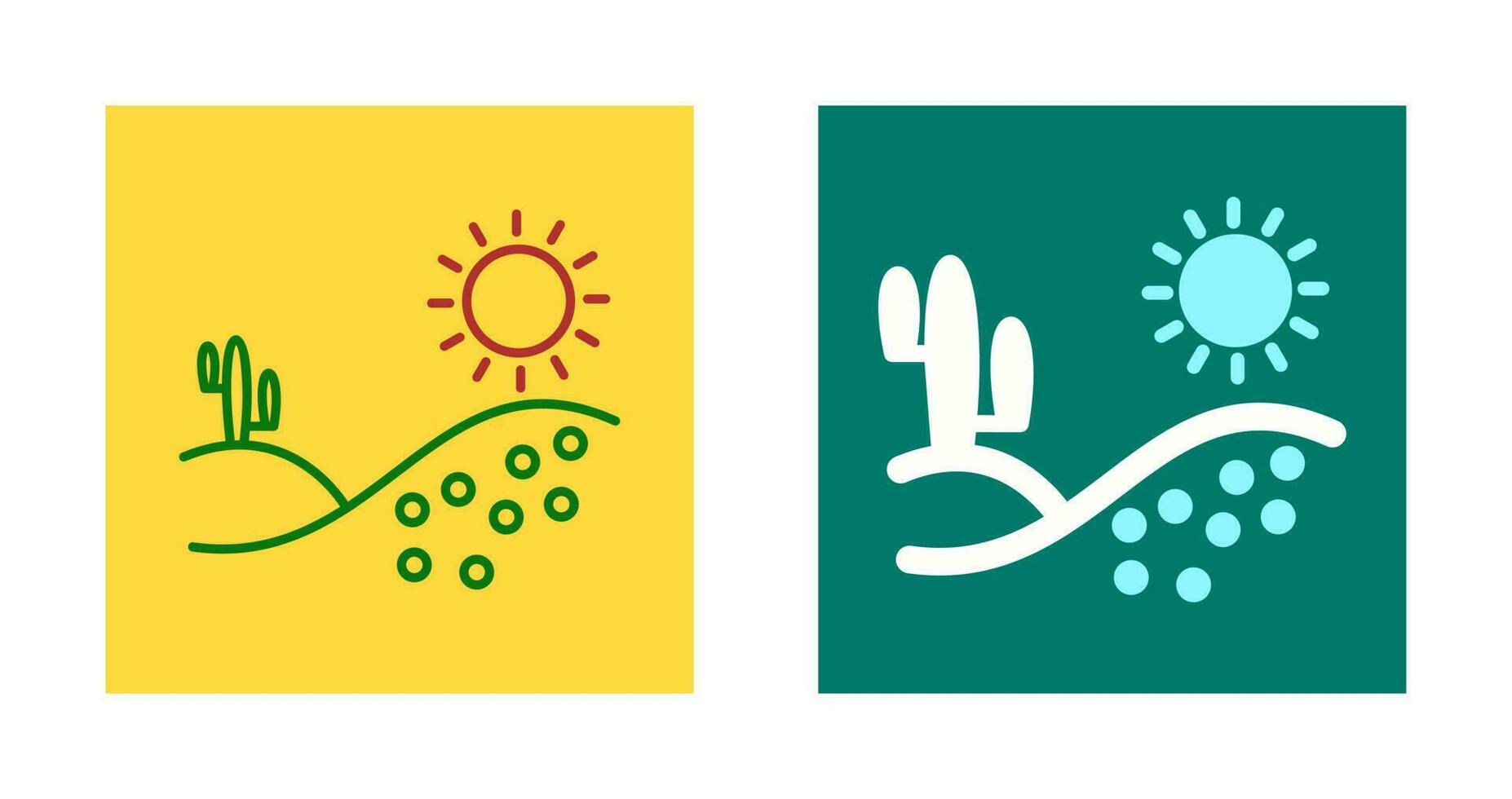 Desert Vector Icon