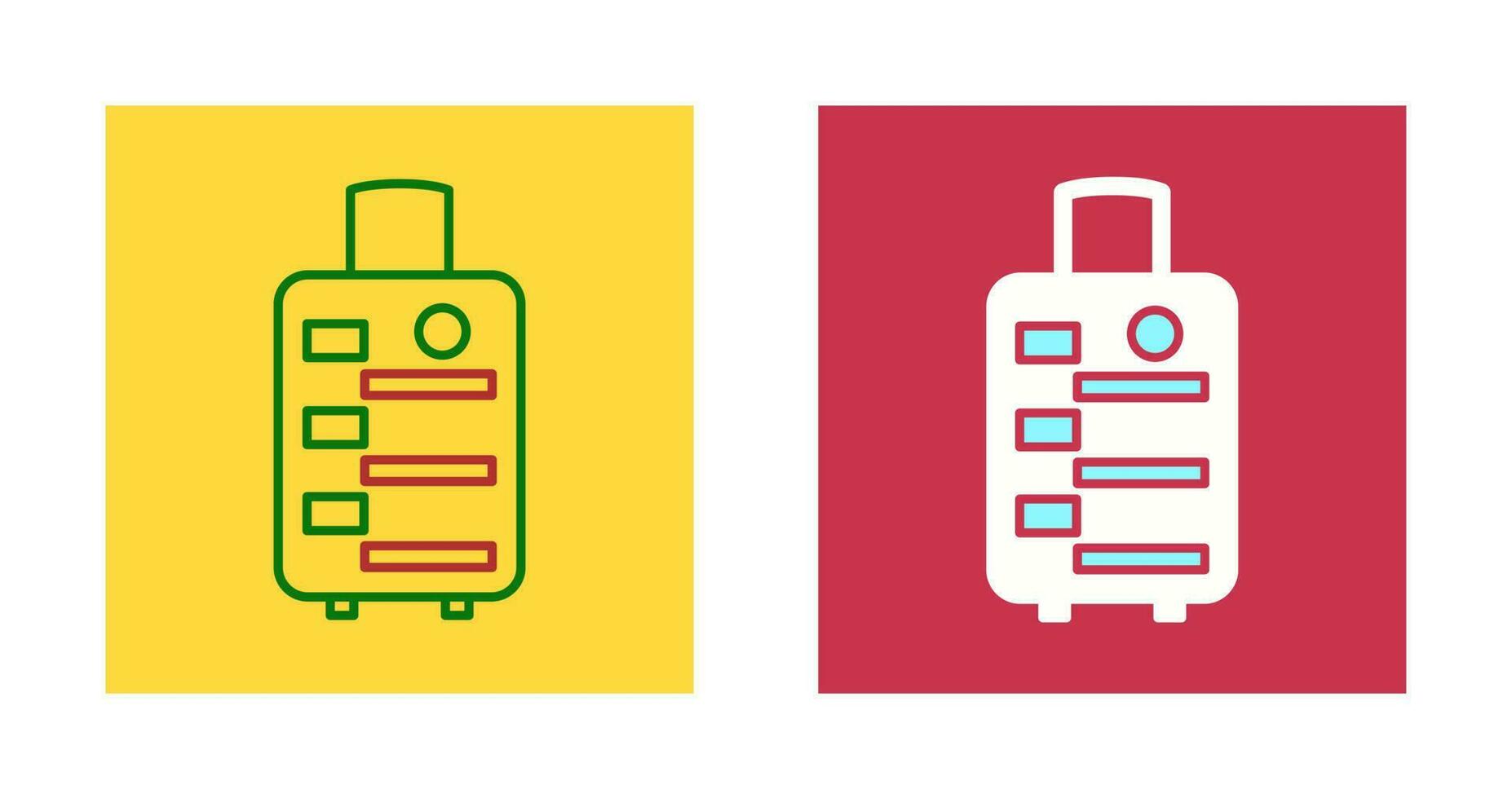 Luggage Bag Vector Icon