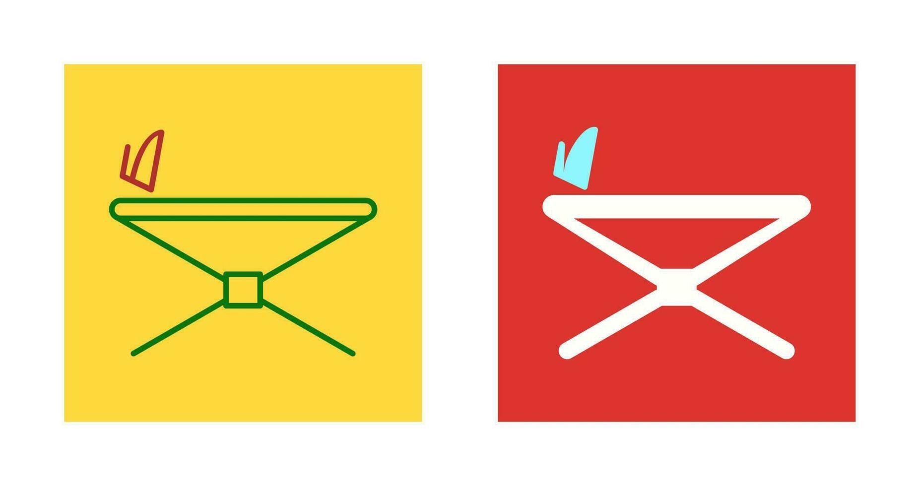 Iron Stand Vector Icon