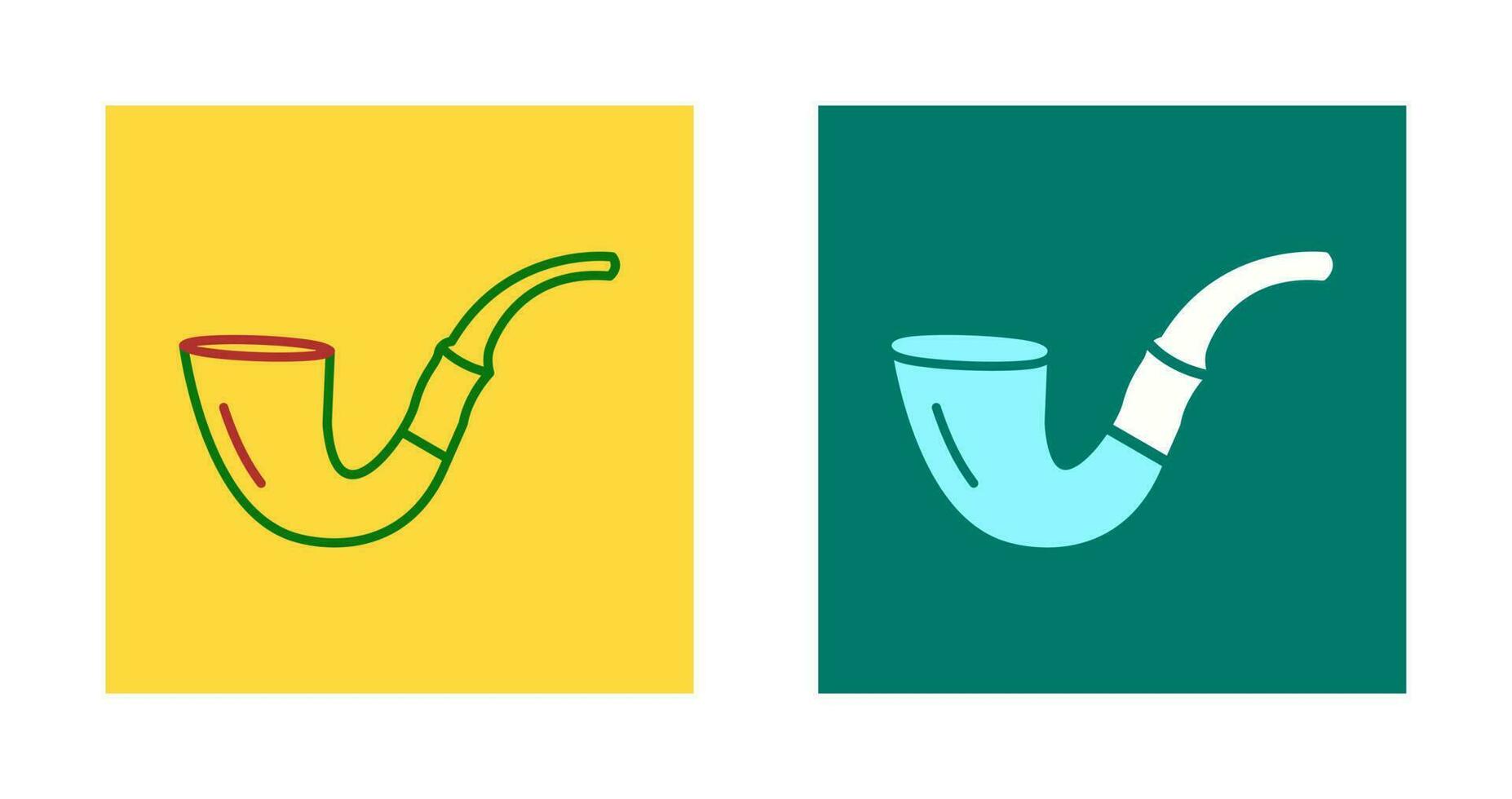 Cigar Pipe Vector Icon