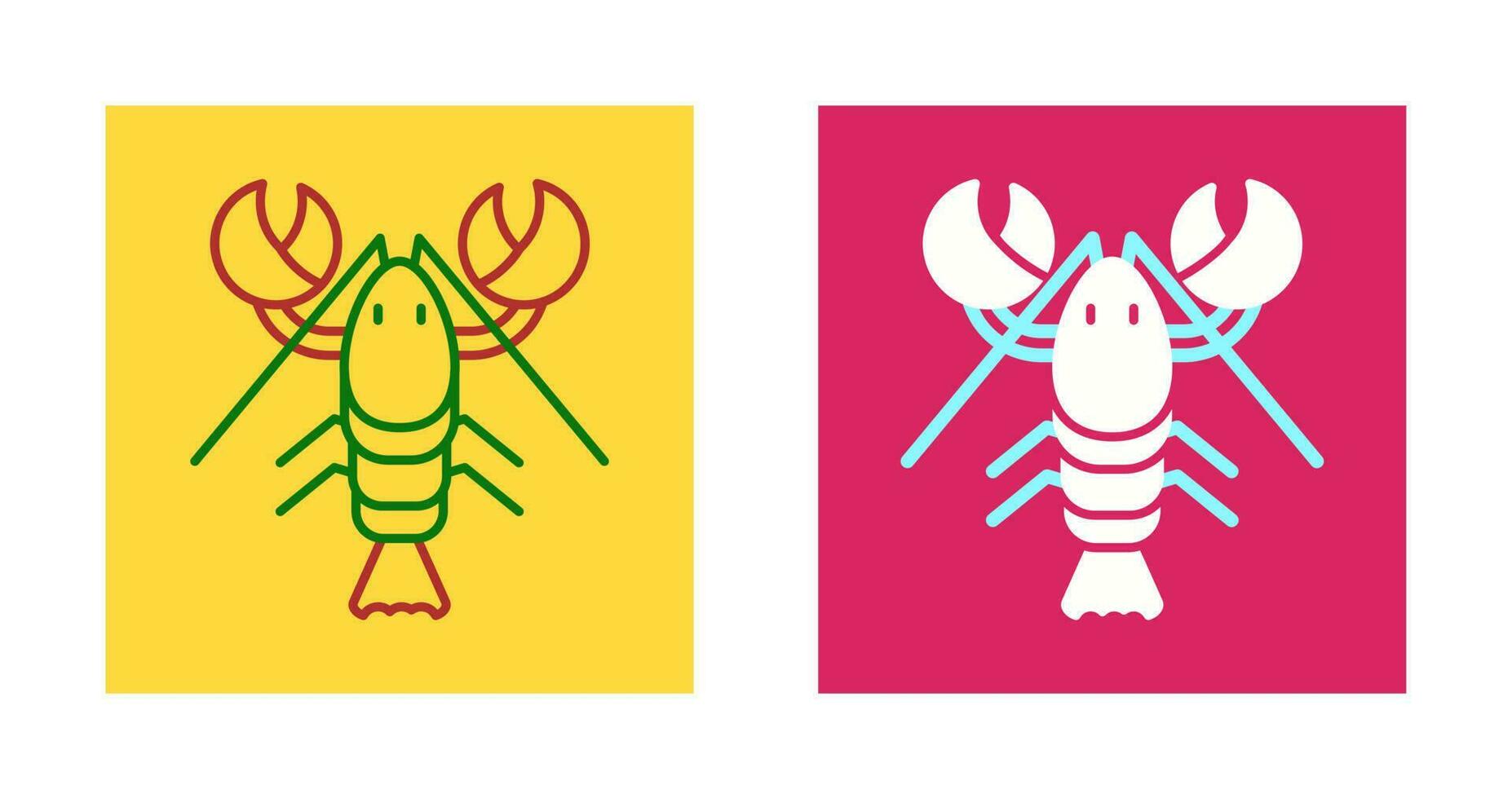 Lobster Vector Icon