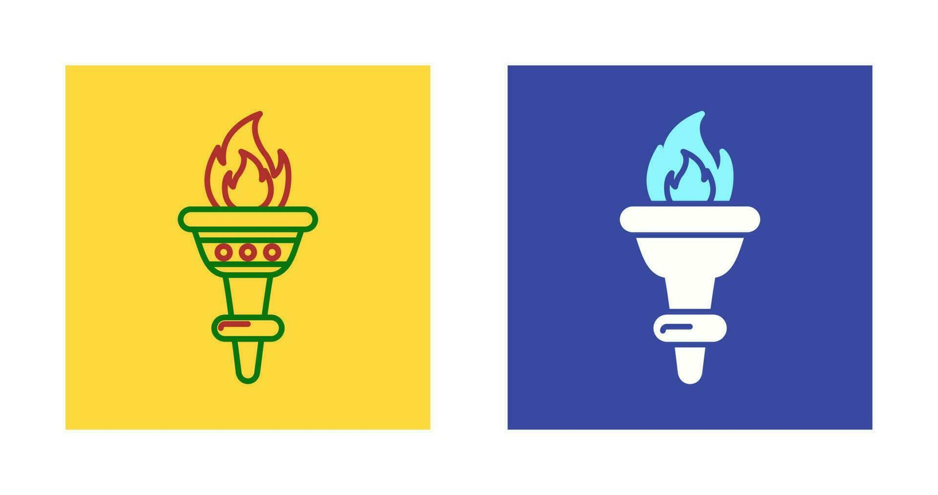 Torch Vector Icon