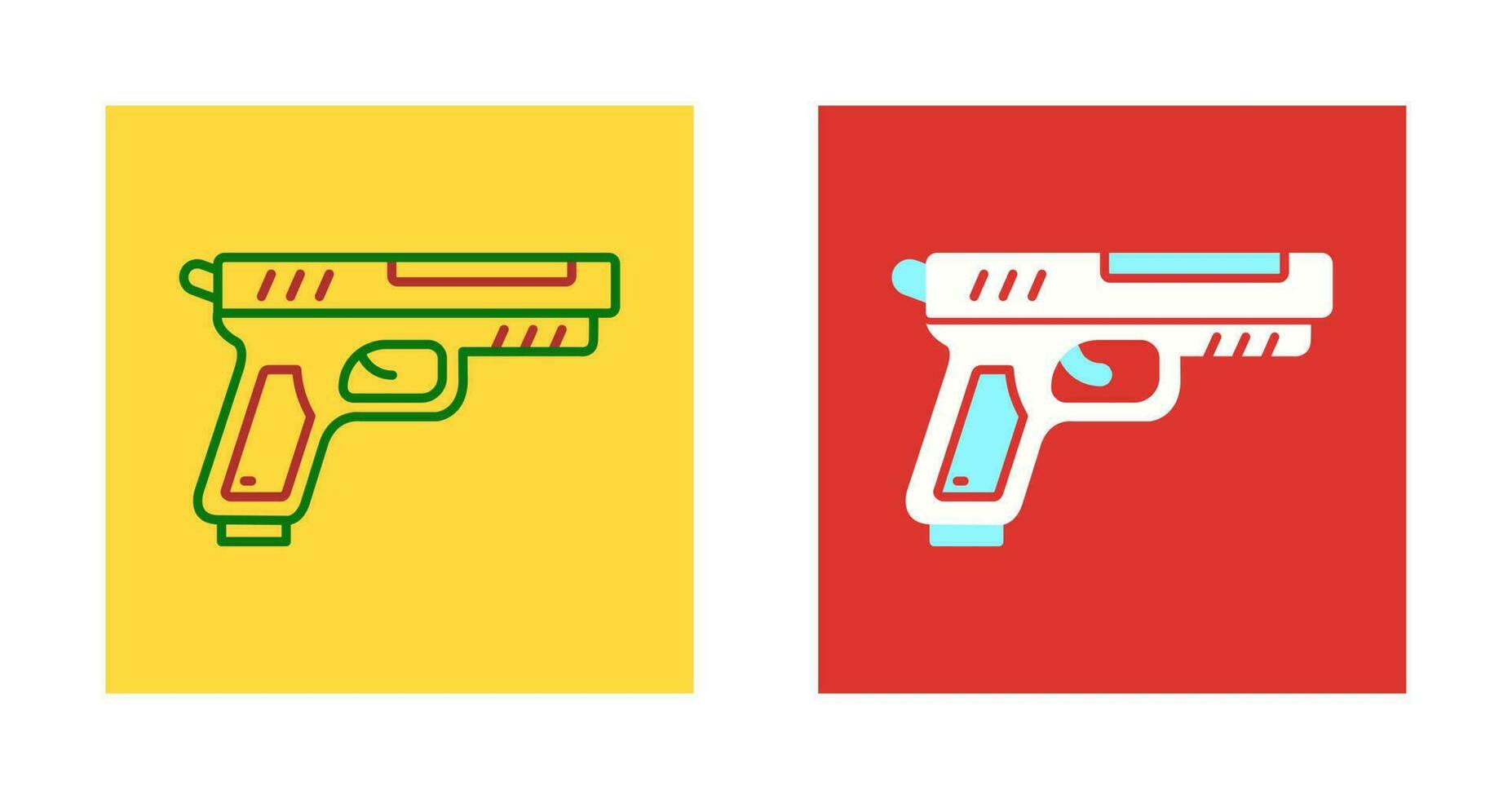 icono de vector de pistola