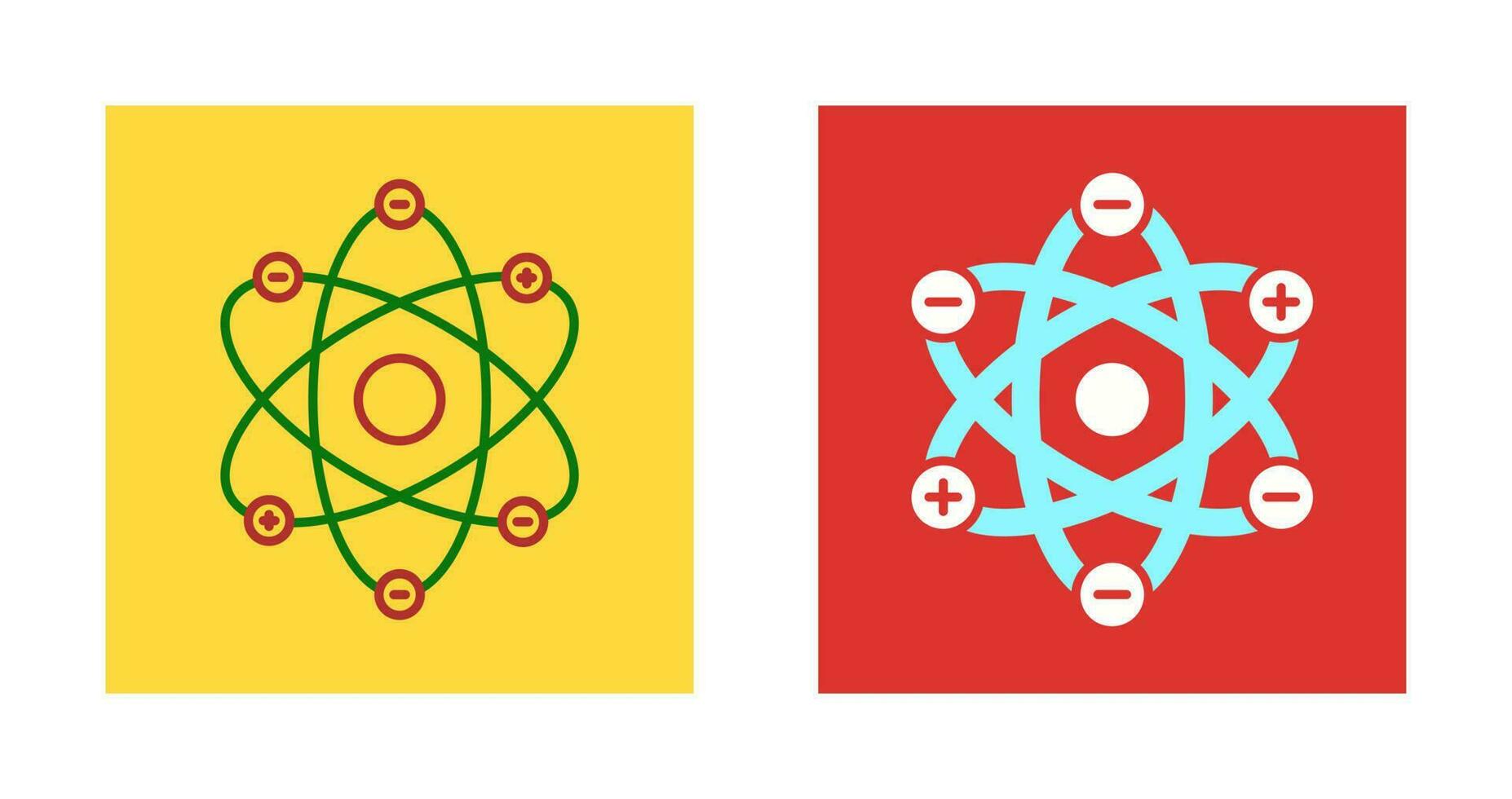 Atom Structure Vector Icon