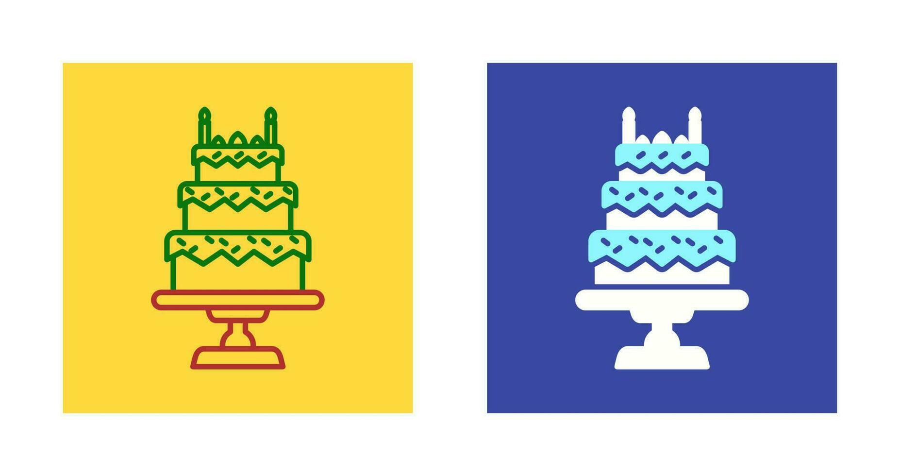 Birthday Cake Vector Icon