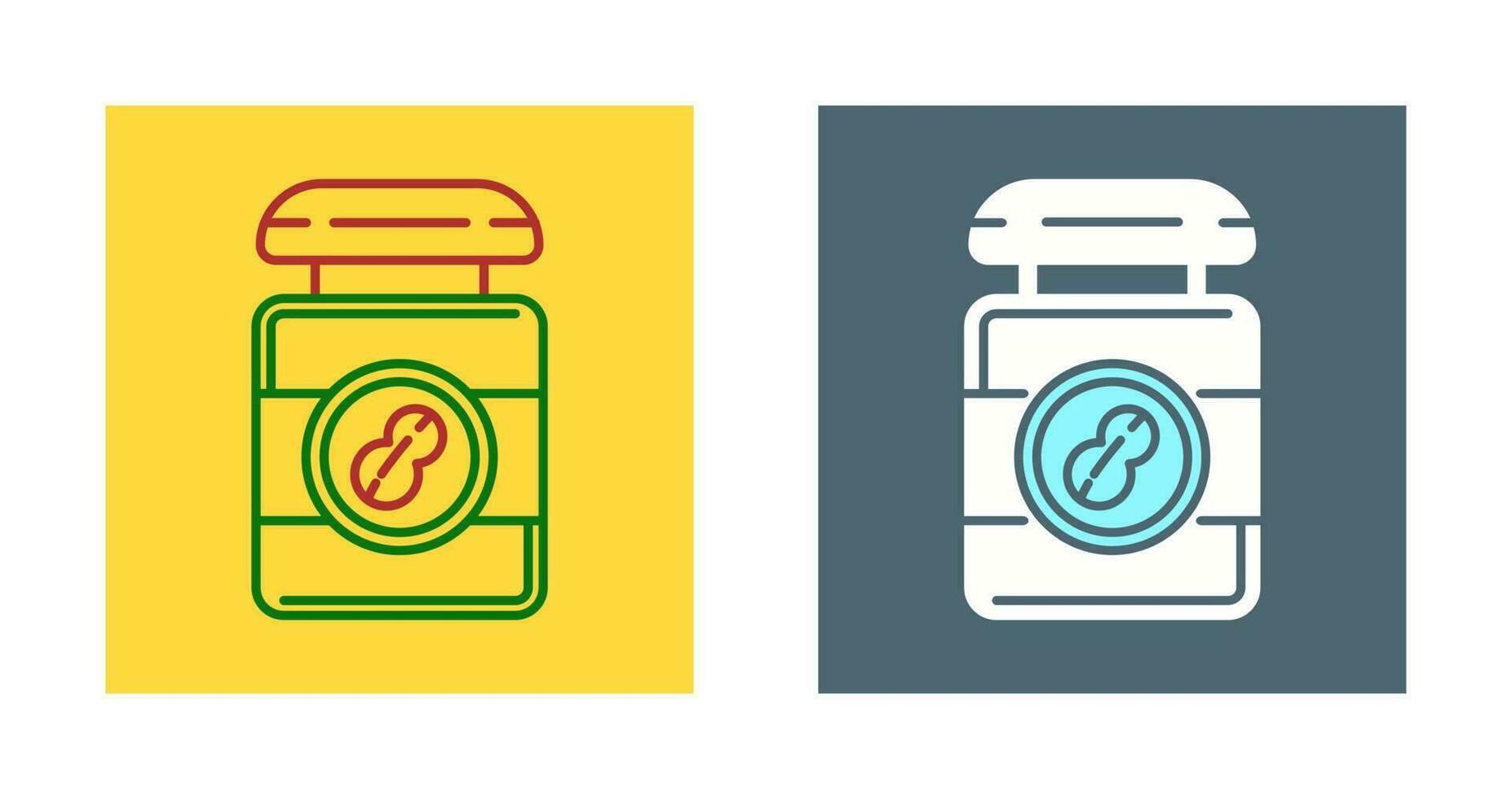 Peanut Butter Vector Icon